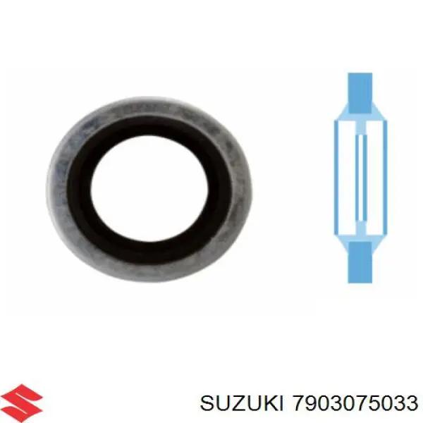 Tapón del cárter de aceite Suzuki 7903075033 precio, desde 1,33 EUR