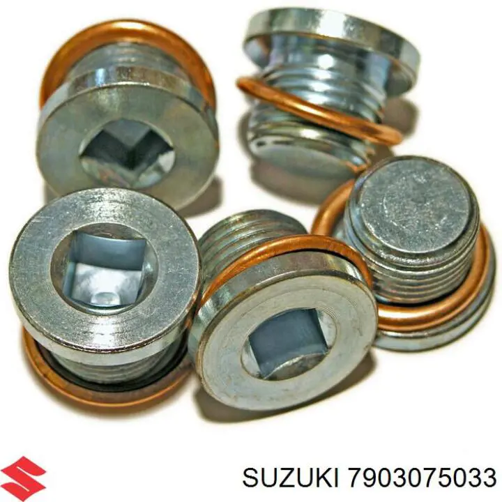 Tapón del cárter de aceite 7903075033 Suzuki