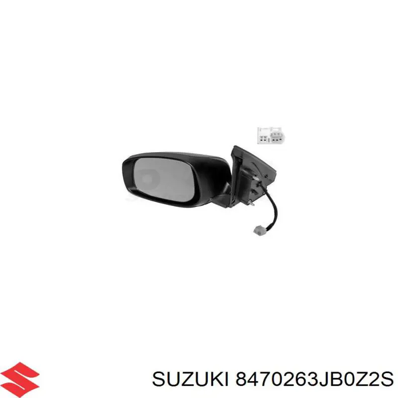 8470263JB0Z2S Suzuki espejo retrovisor izquierdo