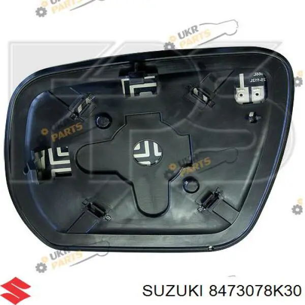 8473078K30 Suzuki cristal de espejo retrovisor exterior derecho