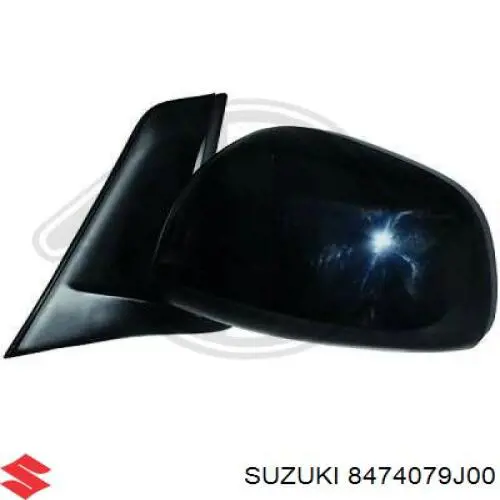 8474080J00 Suzuki cristal de espejo retrovisor exterior izquierdo