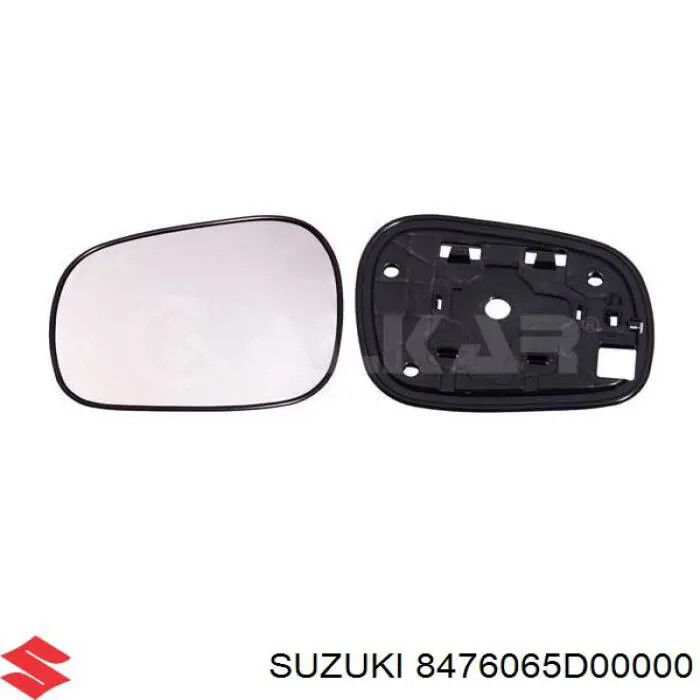 Comprar 8476065D00 Suzuki Cristal de espejo retrovisor exterior izquierdo