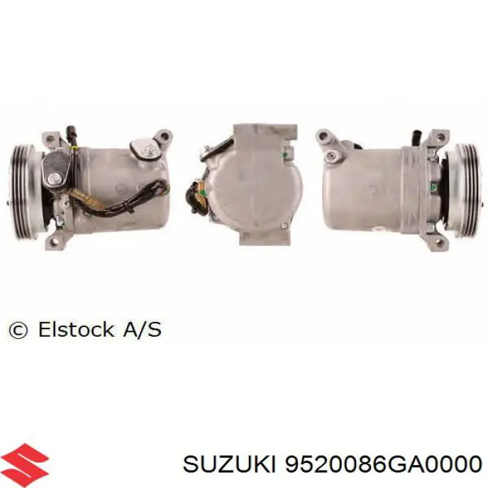 Compresor ac Suzuki 9520086GA0000 precio, desde 124,87 EUR