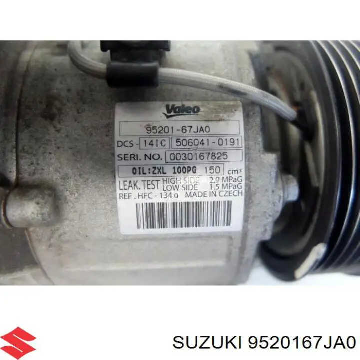 Compresor ac Suzuki 9520167JA0 precio, desde 196,02 EUR