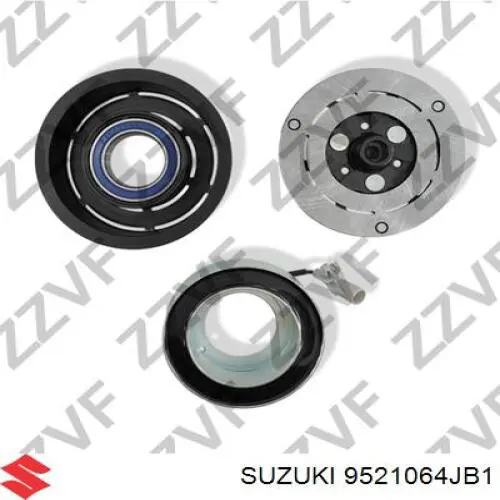 Acoplamiento magnético compresor aire acondicionado Suzuki 9521064JB1 precio, desde 392,47 EUR