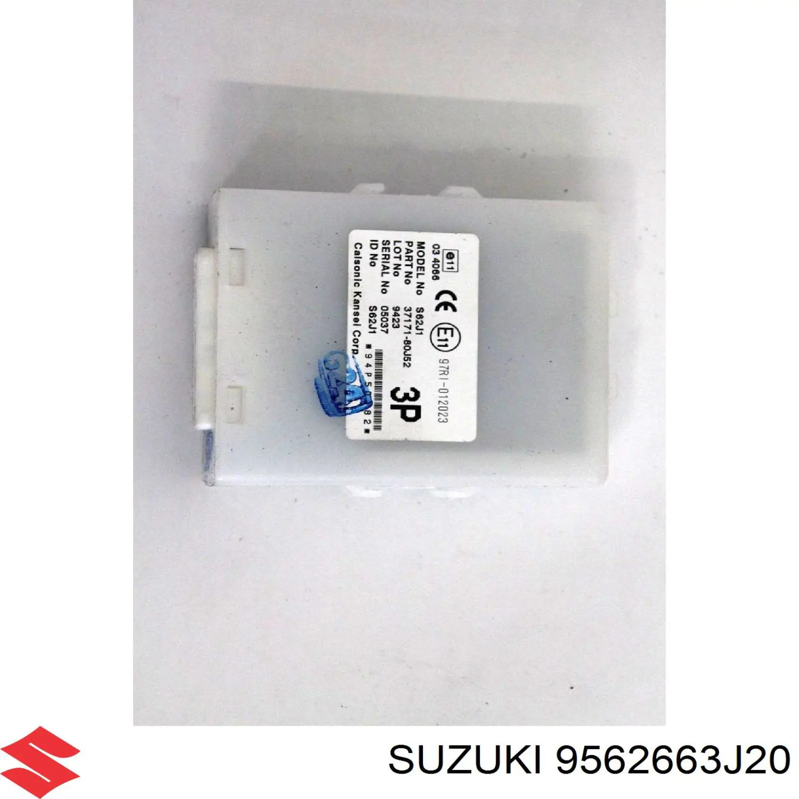 9562663J20 Suzuki 