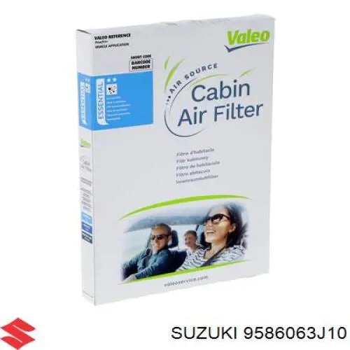 Filtro de cabina Suzuki 9586063J10 precio, desde 5,48 EUR