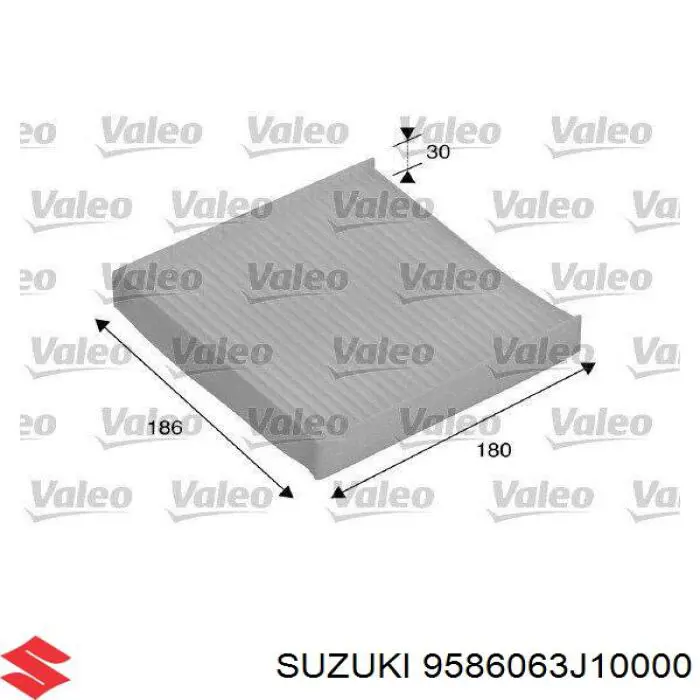 Comprar 9586063J10000 Suzuki Filtro de aire del habitáculo