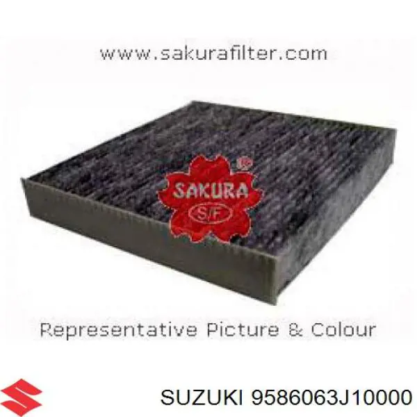 Filtro de cabina Suzuki 9586063J10000 precio, desde 5,48 EUR