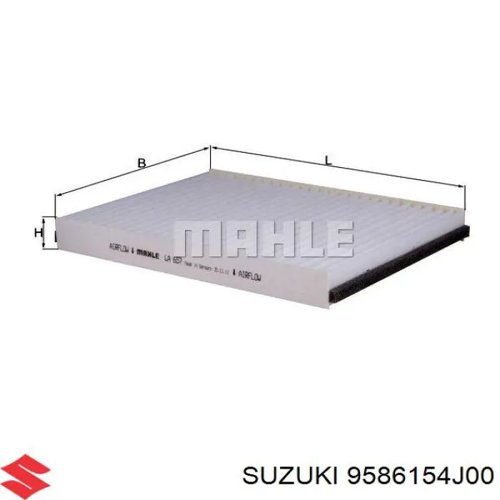 9586154J00 Suzuki filtro habitáculo