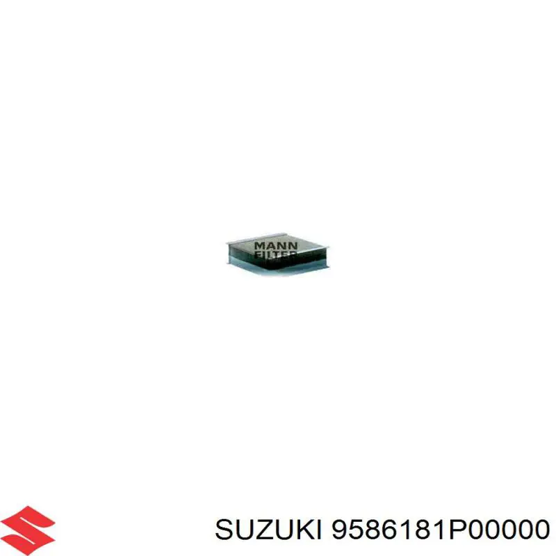 Comprar 9586181P00000 Suzuki Filtro de aire del habitáculo