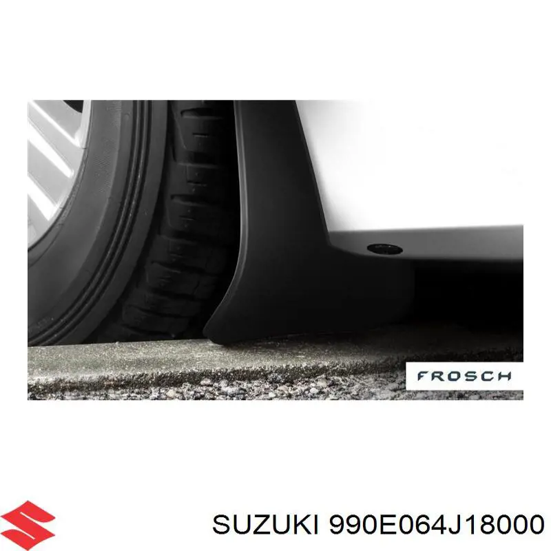 990E064J18000 Suzuki juego de faldillas guardabarro traseros