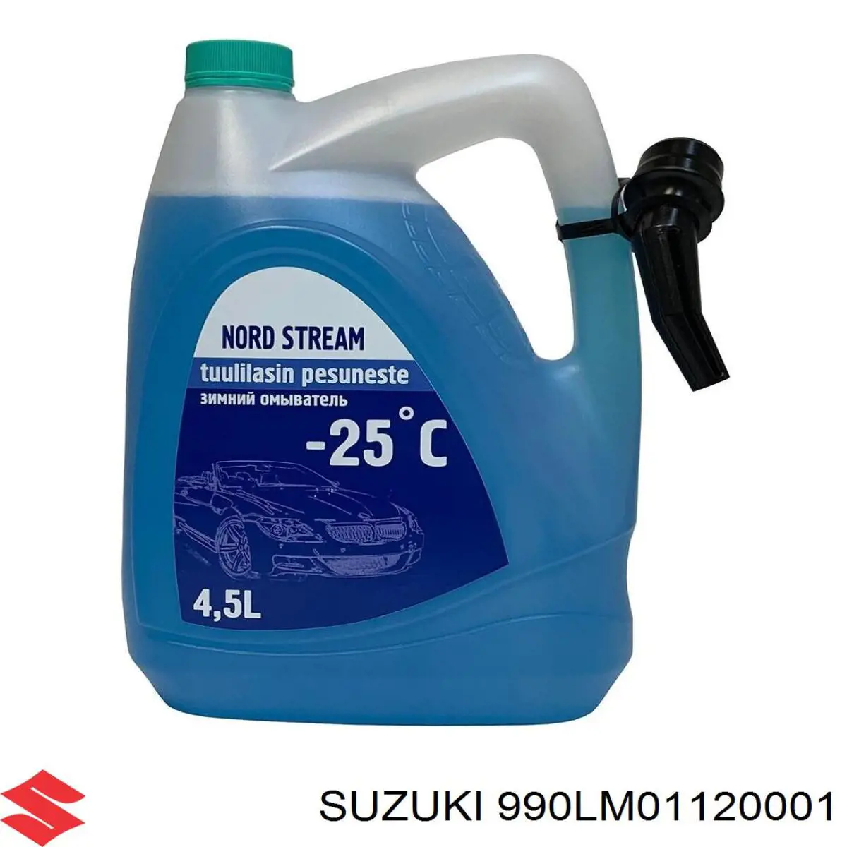 990LM01120001 Suzuki líquido limpiaparabrisas, 1l