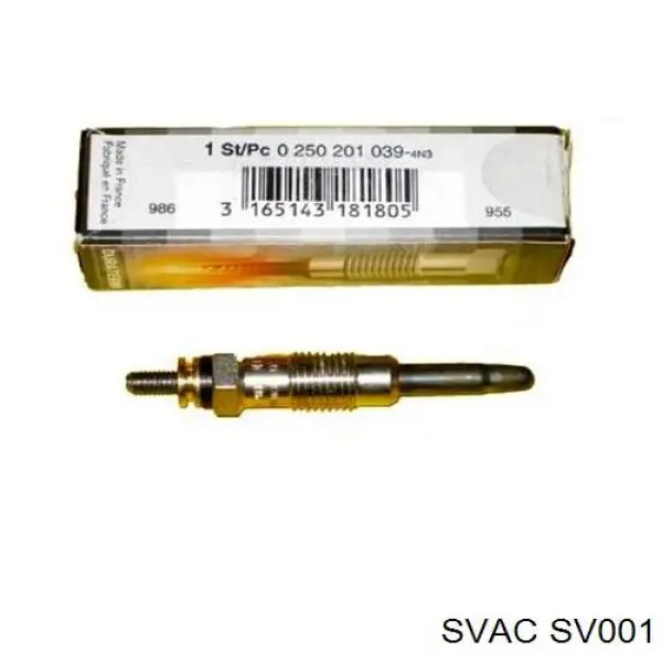 Bujías incandescentes Svac SV001 precio, desde 6,75 EUR