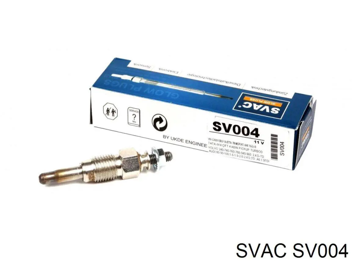 SV004 Svac Bujías de calentamiento