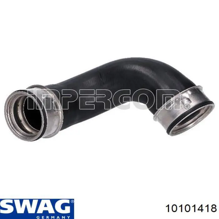 10101418 Swag tubo flexible de aire de sobrealimentación izquierdo