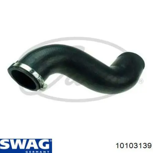 10103139 Swag tubo flexible de aire de sobrealimentación izquierdo