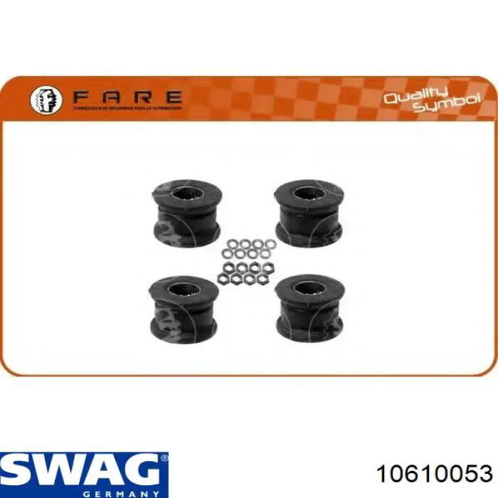 Juego de reparación de estabilizador delantero Swag 10610053