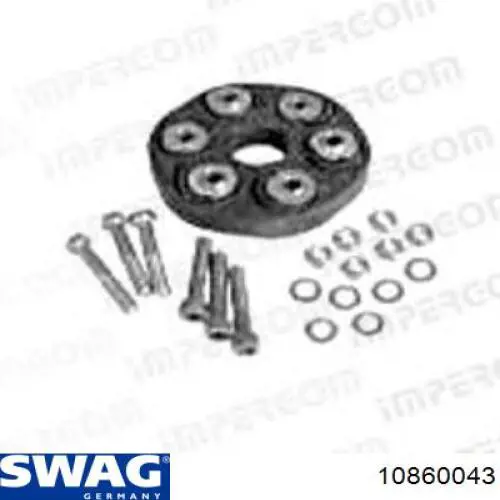 Comprar 10860043 Swag Acoplamiento elástico trasero del cardán