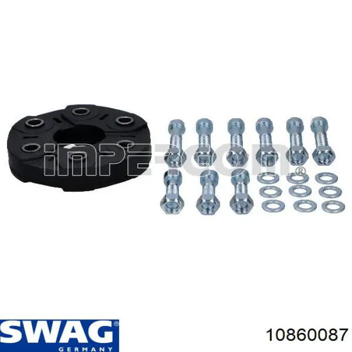 Acoplamiento elástico del cardán Swag 10860087 precio, desde 40,89 EUR