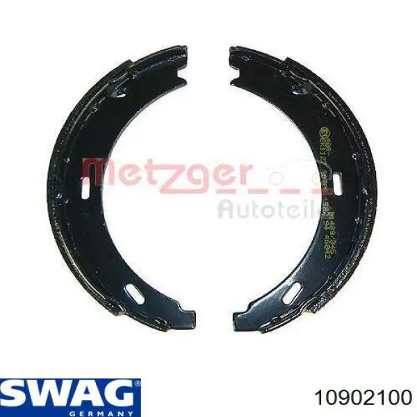 Juego de zapatas de frenos, freno de estacionamiento Mercedes E C124