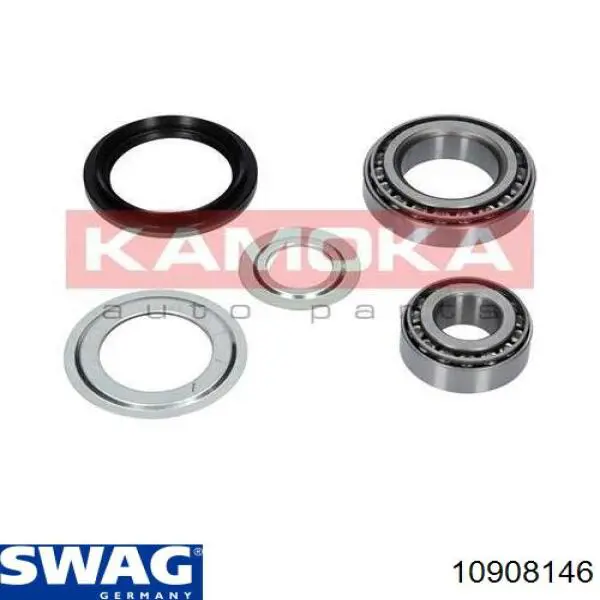 Rodamiento de rueda delantero Swag 10908146