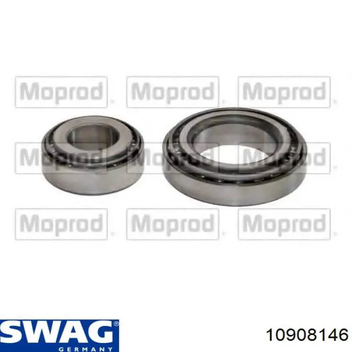Cojinete de rueda delantero 10908146 Swag