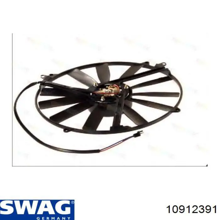 10912391 Swag ventilador (rodete +motor refrigeración del motor con electromotor completo)