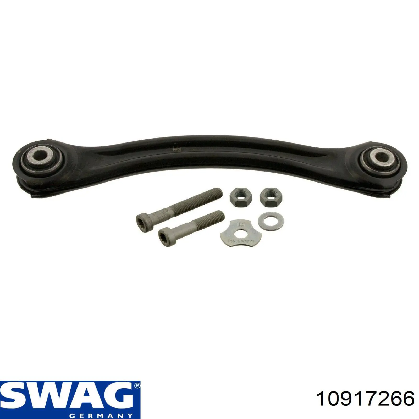 Brazo superior de suspensión trasera izquierdo/derecho Swag 10917266