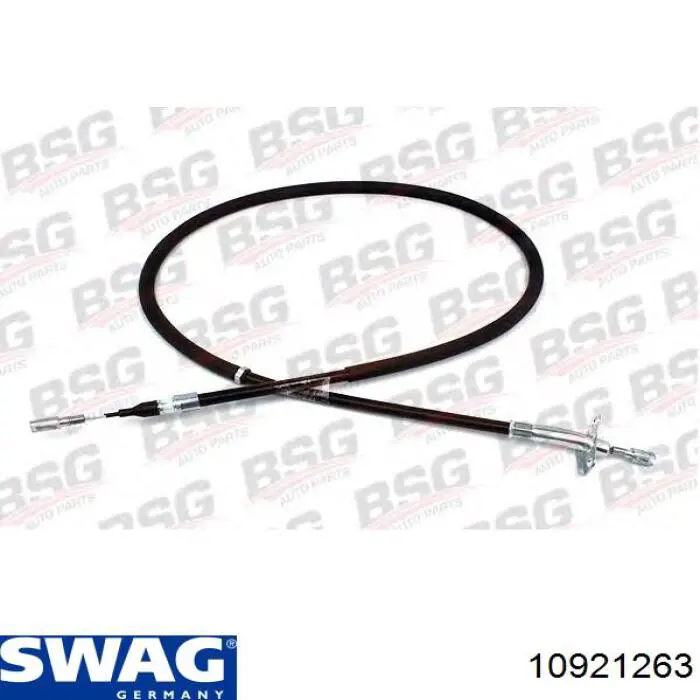 10921263 Swag cable de freno de mano trasero derecho/izquierdo