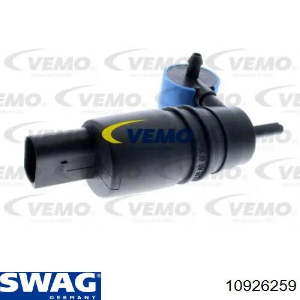 Bomba-motor del lavaparabrisas trasero 10926259 Swag