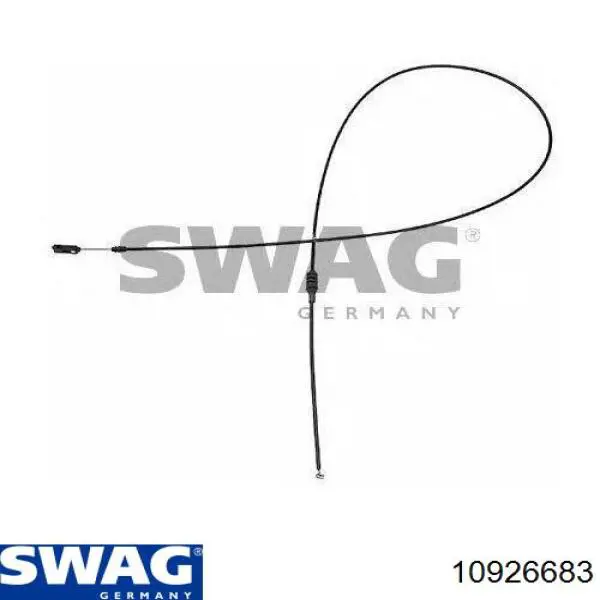 3160038 Metzger Cable de capó del motor