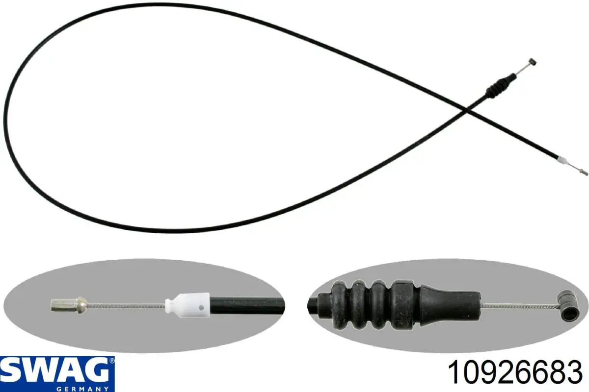 10926683 Swag cable de apertura de capó del motor