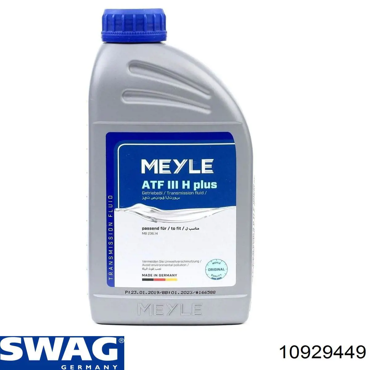 Aceite caja de cambios 10929449 Swag
