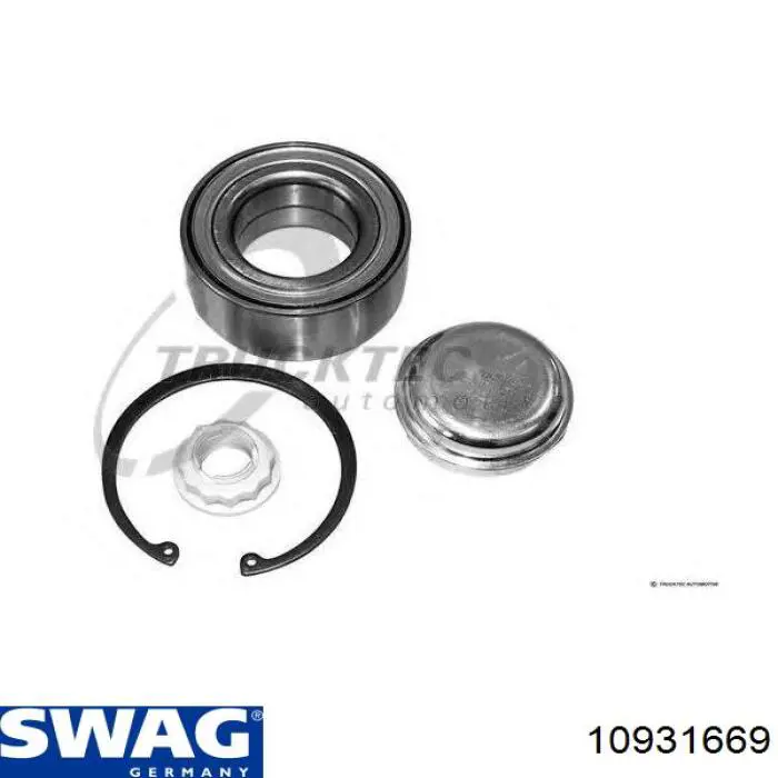 Buje de rueda delantero N1076 Metzger