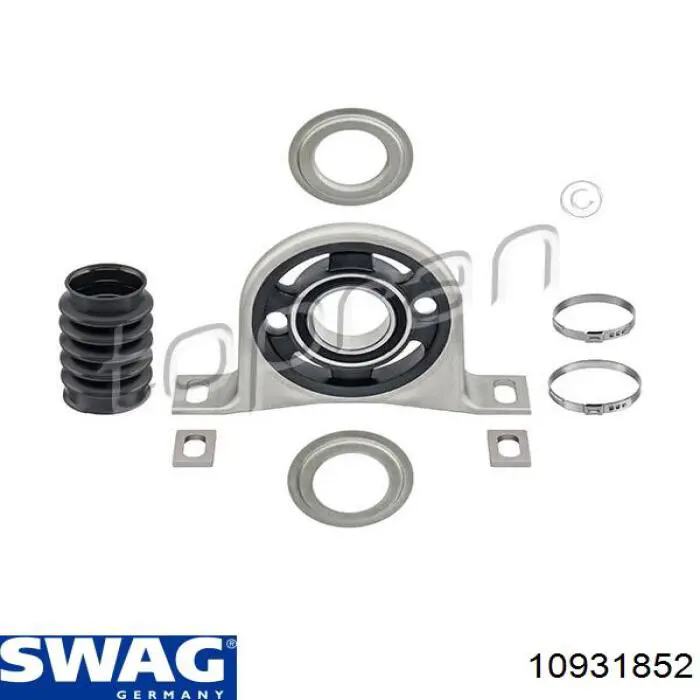Comprar 10931852 Swag Rodamiento central del eje de transmisión