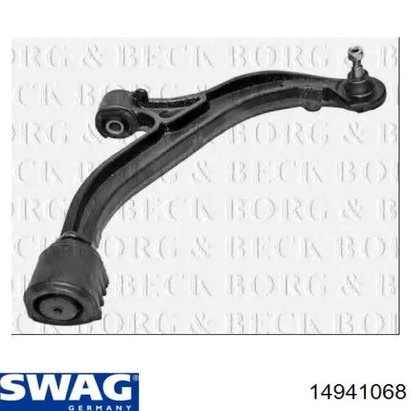 Brazo inferior derecho de la suspensión delantera 4766542AD Chrysler