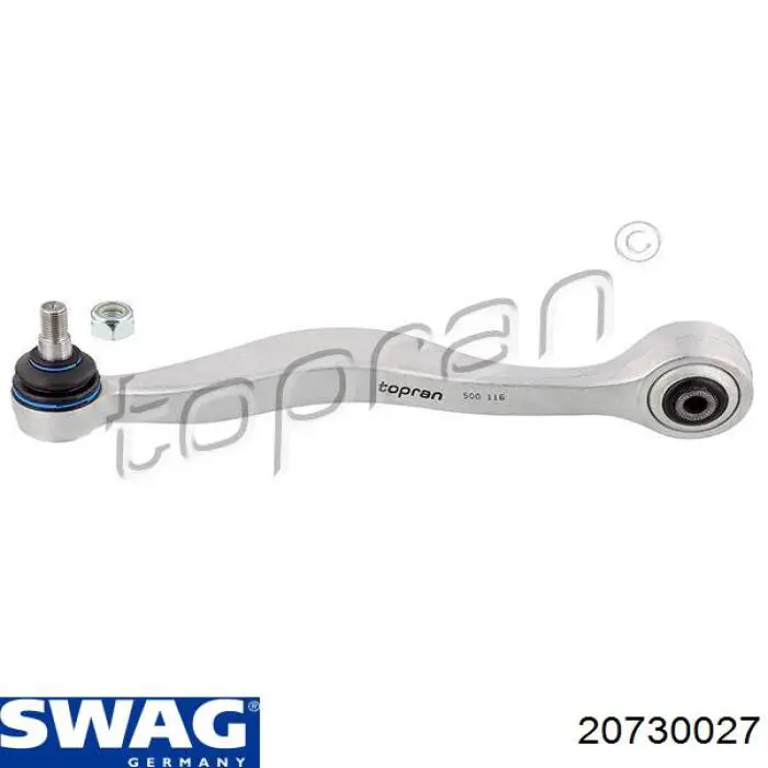 20730027 Swag barra oscilante, suspensión de ruedas delantera, inferior izquierda