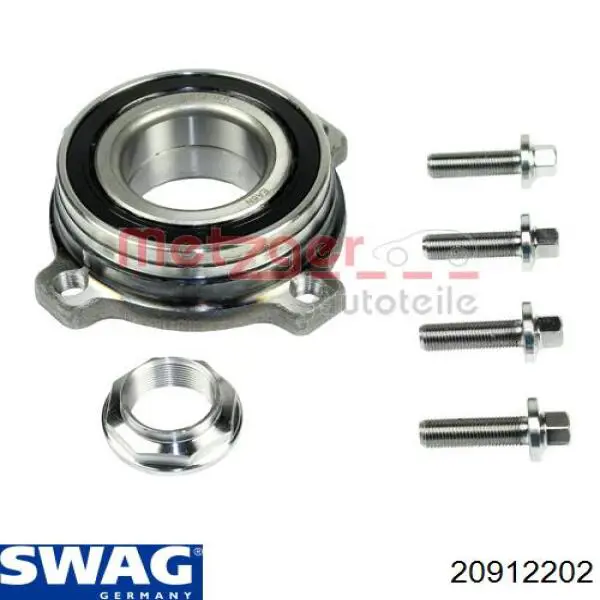 Cojinete de rueda trasero BMW 5 E39