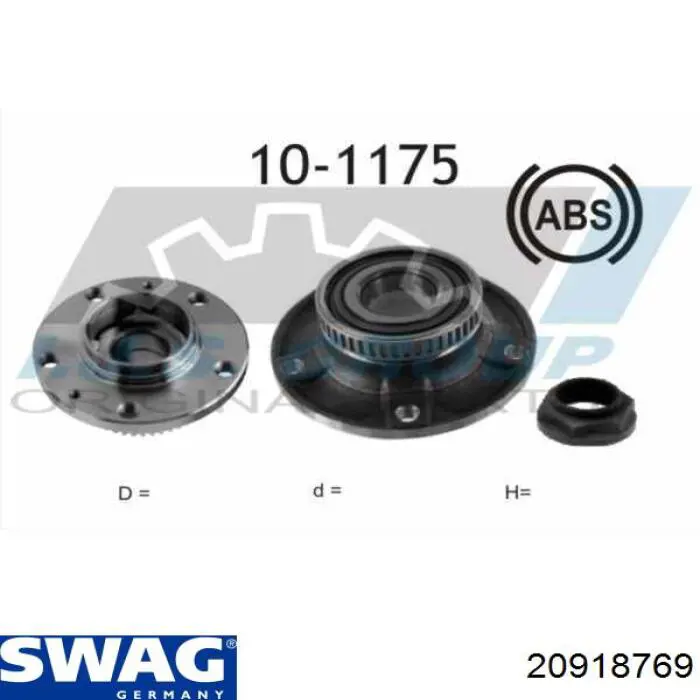 Comprar 20918769 Swag Bujes de ruedas