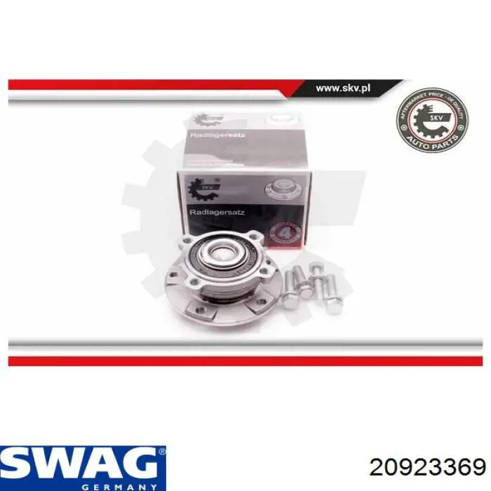 Buje de rueda delantero Swag 20923369 precio, desde 90,37 EUR
