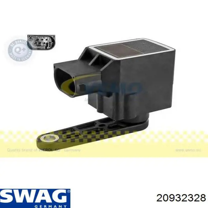20932328 Swag sensor, nivel de suspensión neumática, delantero derecho