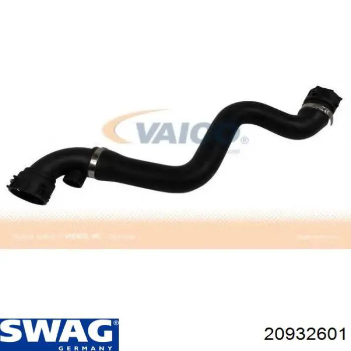 Manguera de radiador arriba Swag 20932601