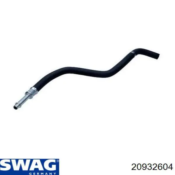 Manguera de baja presión de la dirección asistida, del radiador al depósito Swag 20932604 precio, desde 20,30 EUR