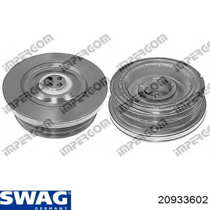 Polea del cigüeñal Swag 20933602 precio, desde 200,53 EUR
