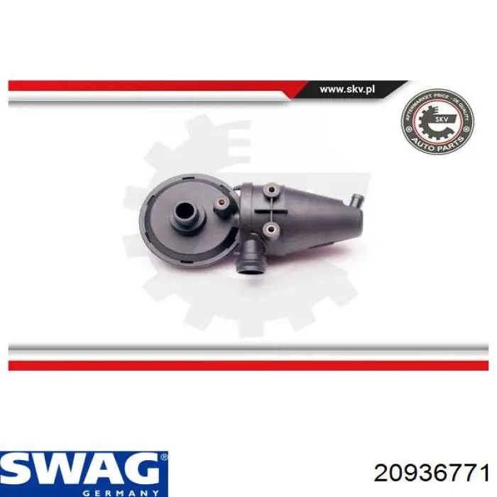 Válvula ventilación cárter Swag 20936771