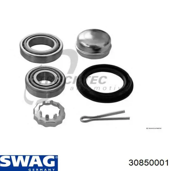 Cojinete de rueda trasero Volkswagen Jetta 2 19E, 1G2, 165, 167