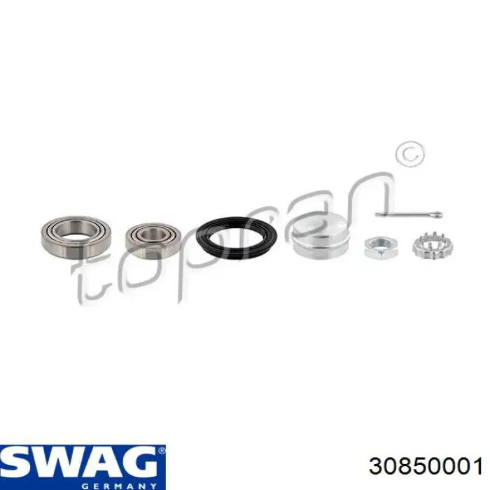 Cojinete de rueda trasero Volkswagen Jetta 2 19E, 1G2, 165, 167