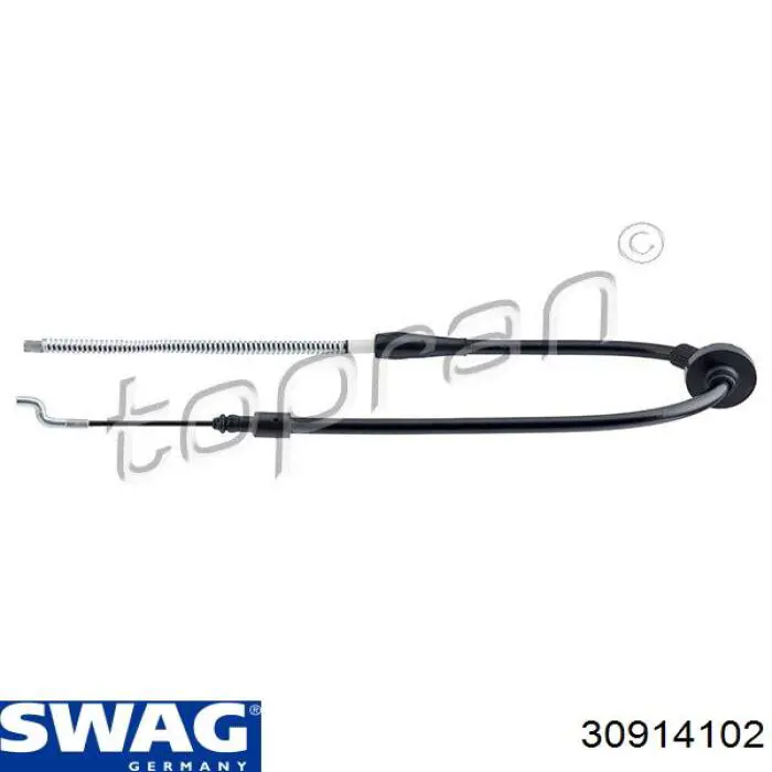 30914102 Swag cable de freno de mano trasero derecho/izquierdo