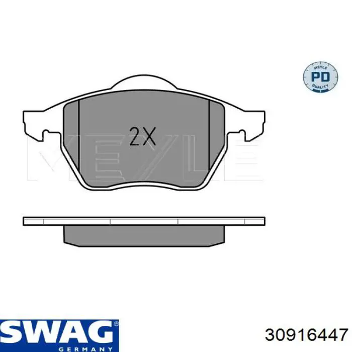 Pastillas de freno delanteras Audi A6 4F2